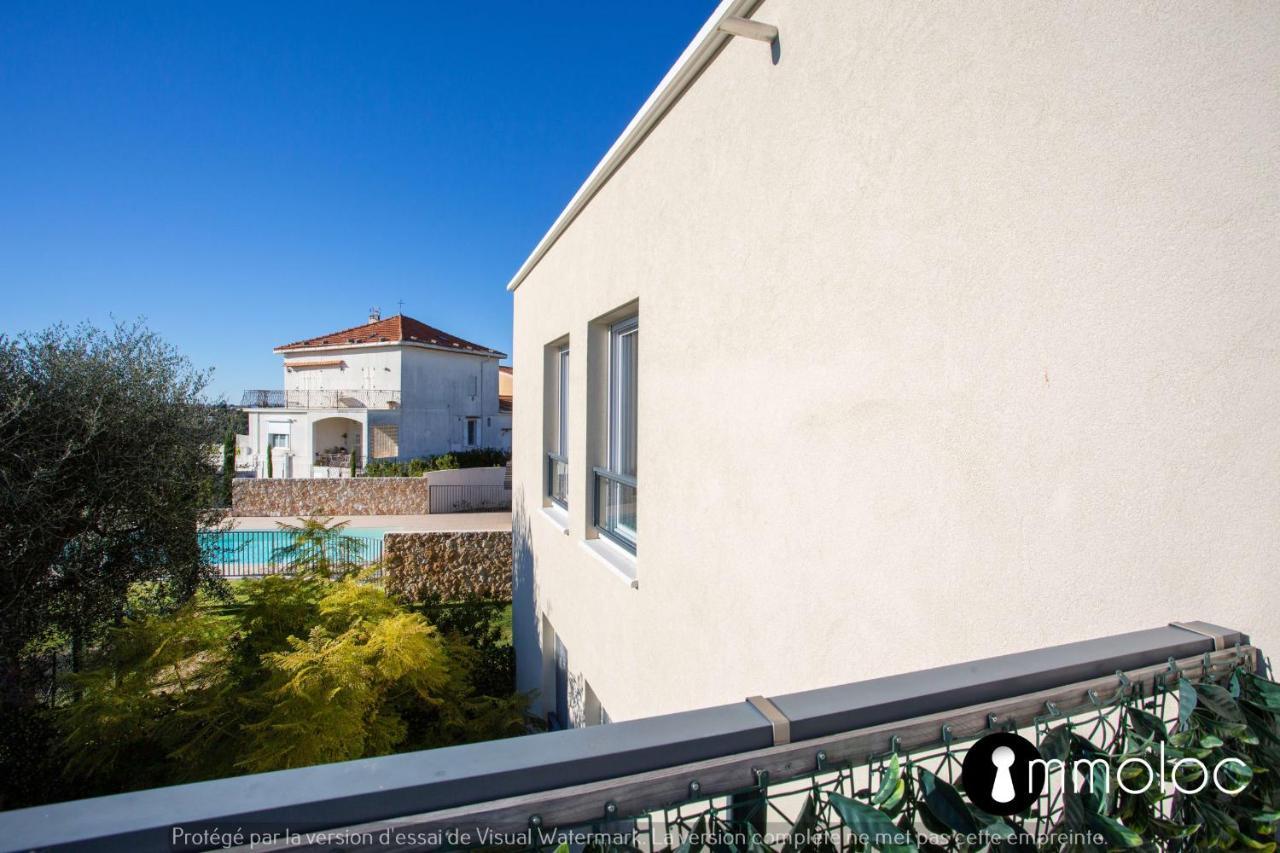 Air-Conditioned Apartment With Pool Garage In A Luxury Residence Nice Extérieur photo
