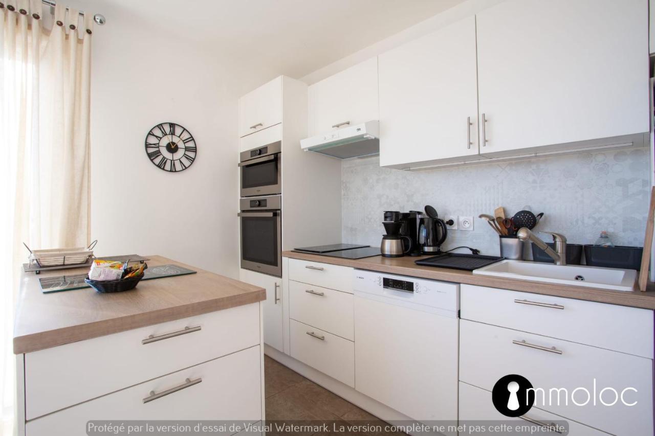 Air-Conditioned Apartment With Pool Garage In A Luxury Residence Nice Extérieur photo